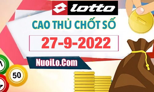 Cao thủ chốt số ngày 27-9-2022