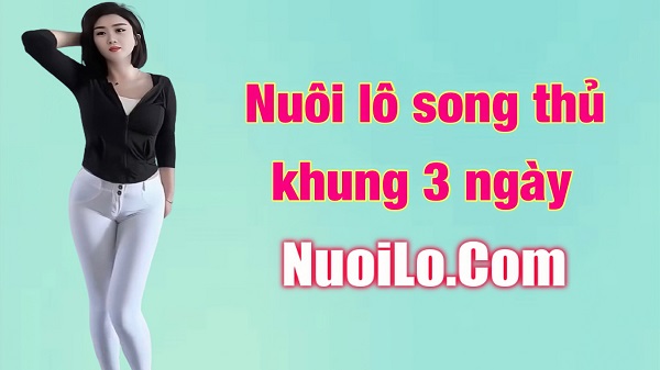Nuôi Lô Song Thủ Khung 3 Ngày