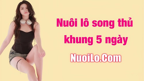 Nuôi lô song thủ khung 5 ngày